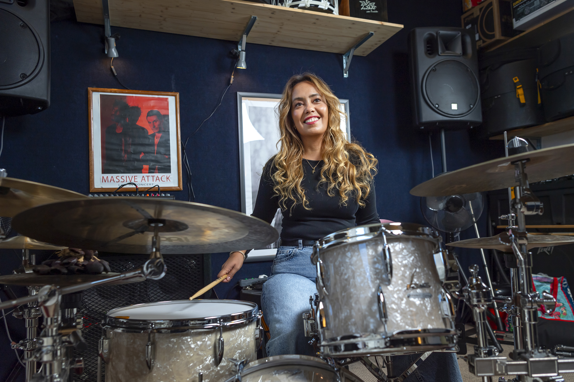 Drumming student of Benno Schlachter